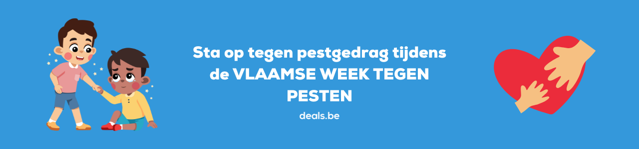 Doe mee met de Vlaamse Week tegen Pesten met gratis tips en tools