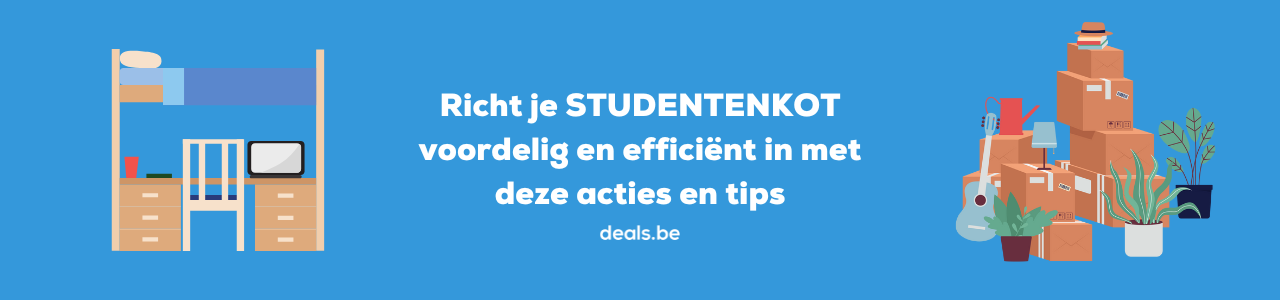 Goedkoop je studentenkot inrichten: zo pak je het aan
