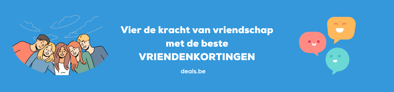 Vier Internationale Vriendschapsdag met vriendenkorting