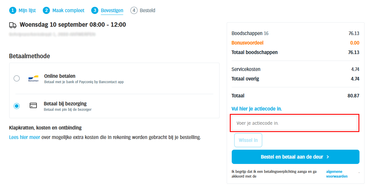 Albert Heijn kortingscode gebruiken