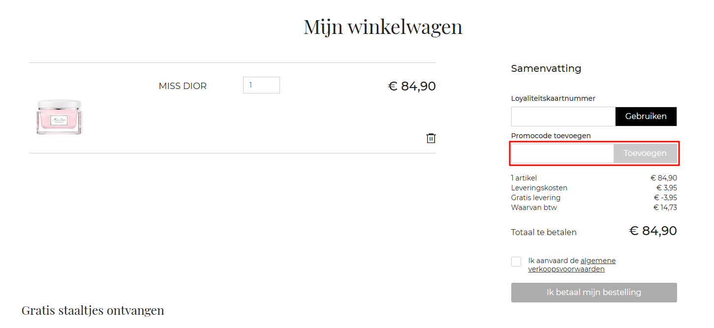 April Beauty kortingscode gebruiken