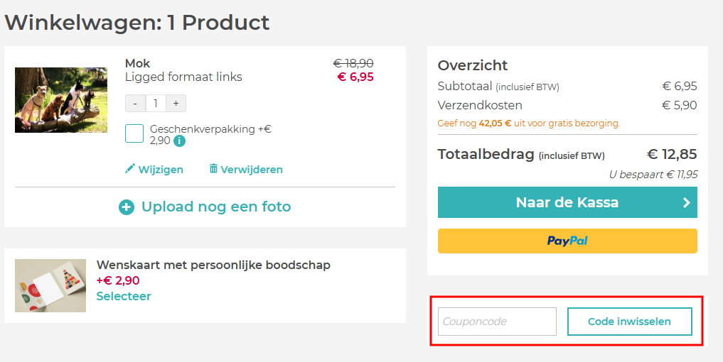 BesteCanvas kortingscode gebruiken