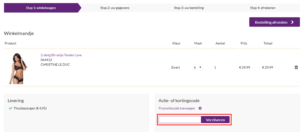 Christine le Duc kortingscode gebruiken