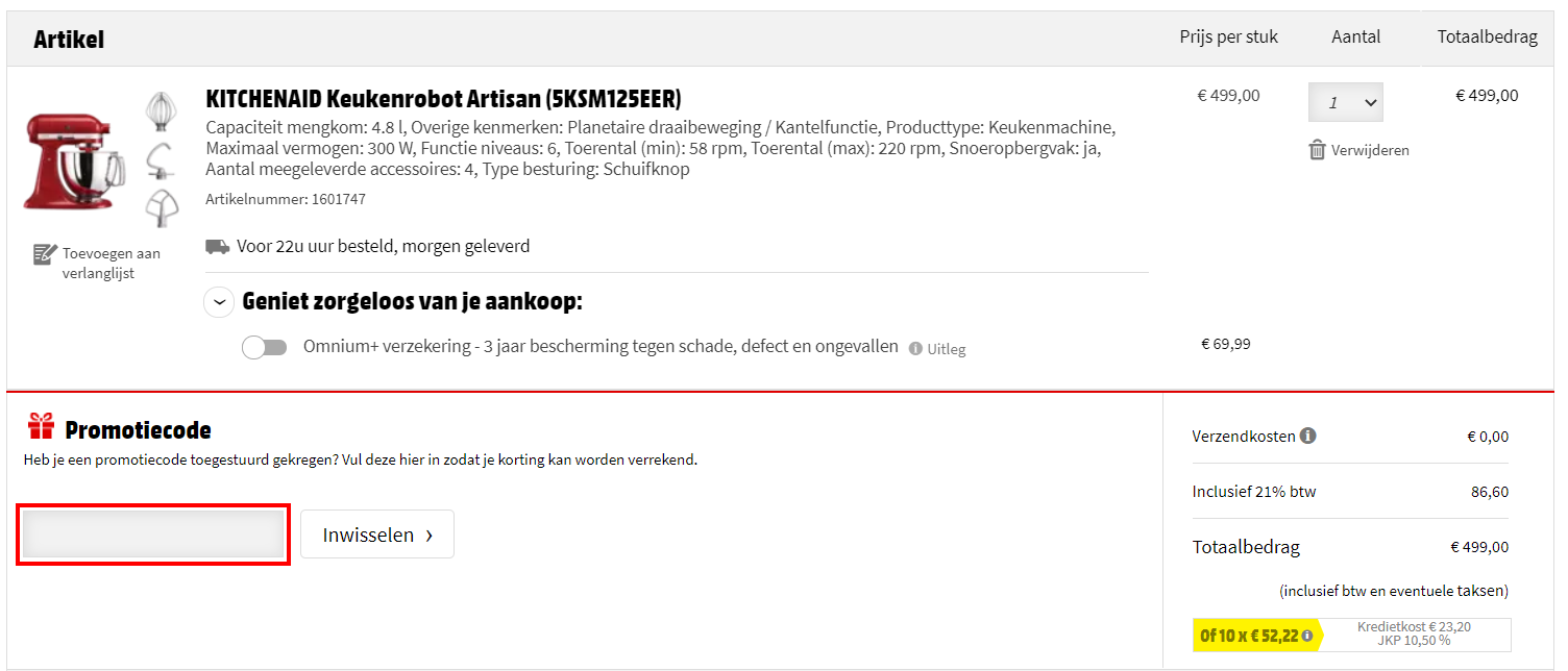 MediaMarkt kortingscode gebruiken