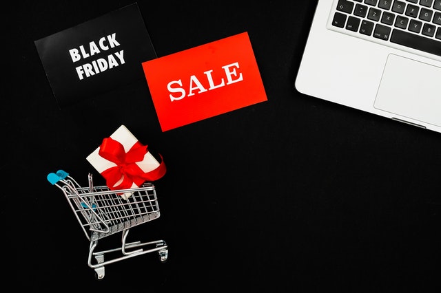 Online shoppen tijdens Black Friday
