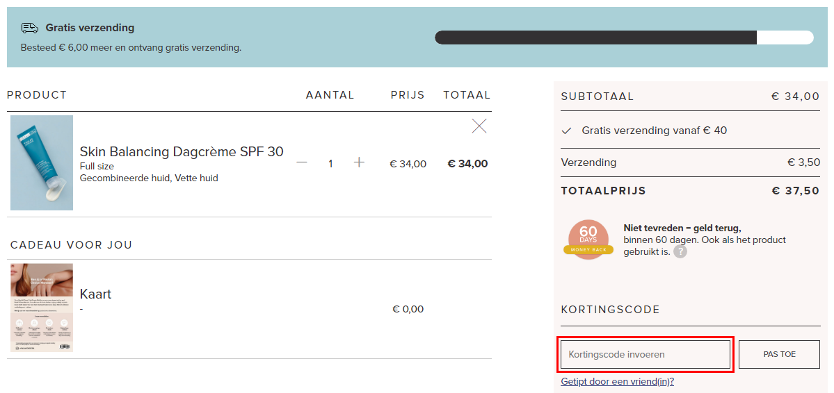 Paulas Choice kortingscode gebruiken