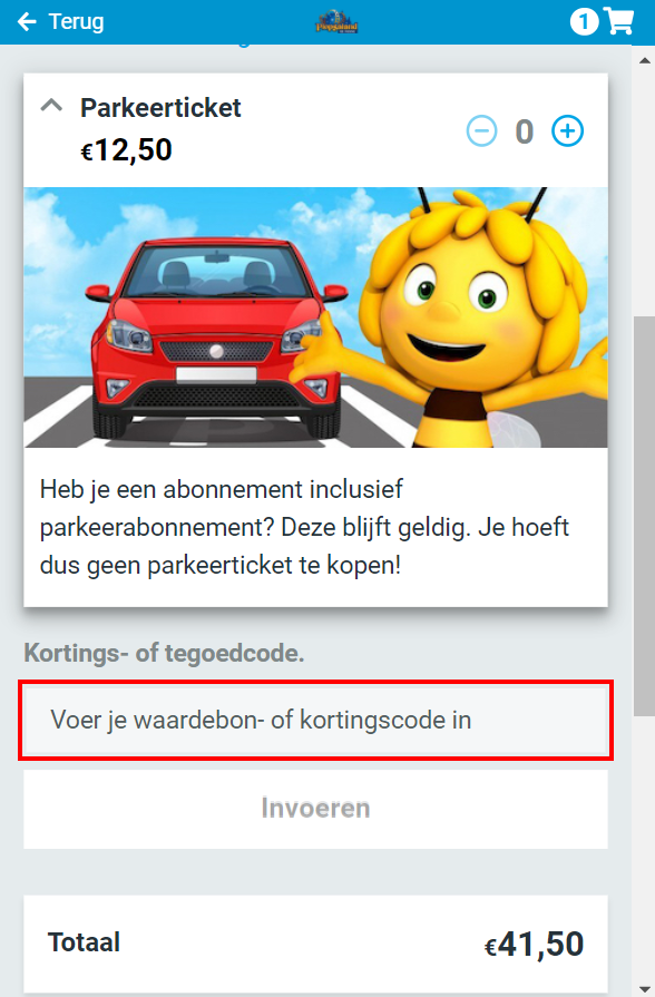 Plopsa kortingscode gebruiken