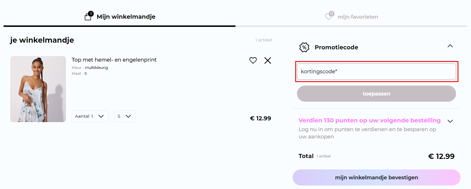 Undiz kortingscode gebruiken